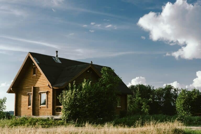 wooden house