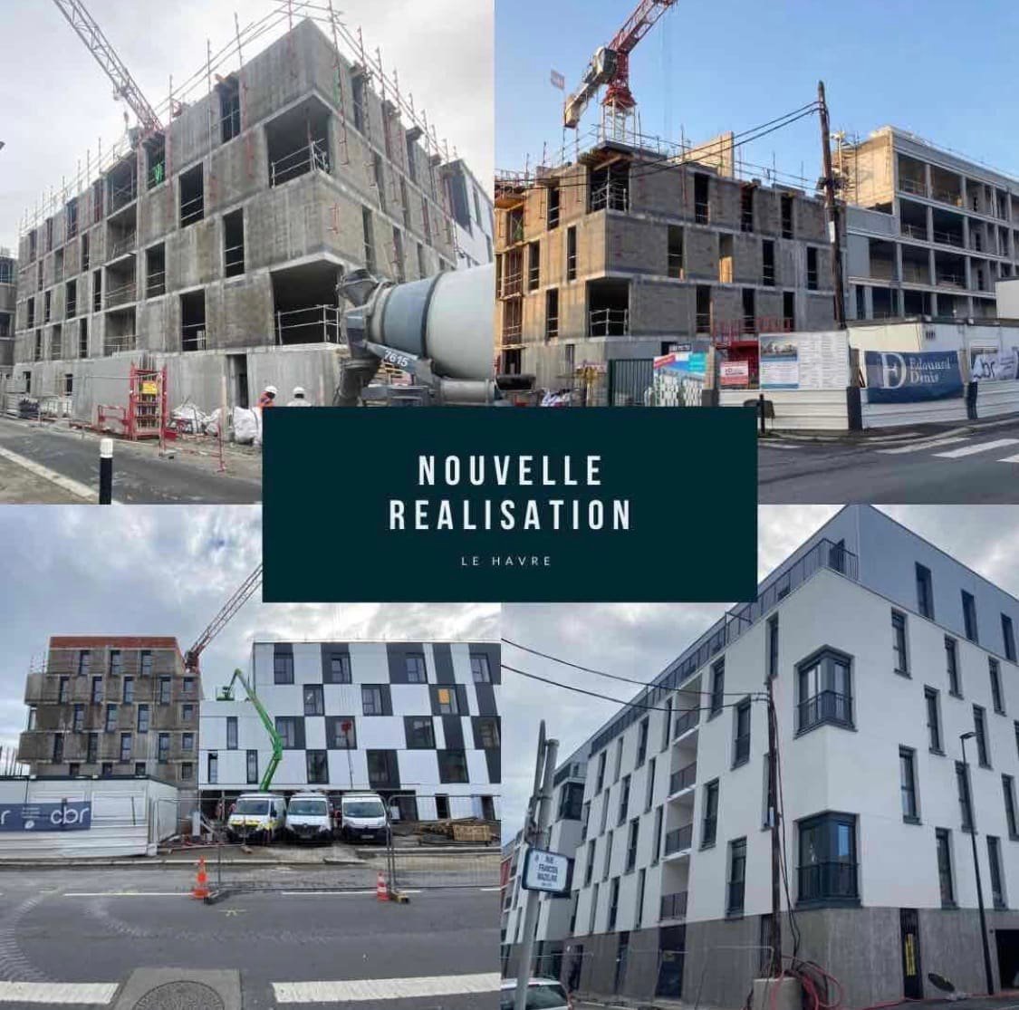 Construction d’un immeuble résidentiel – Gros œuvre